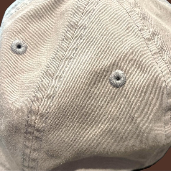 100% cotton hat SnapBack dad cap adjustable baseball hats Alternative white gray - Picture 7 of 10